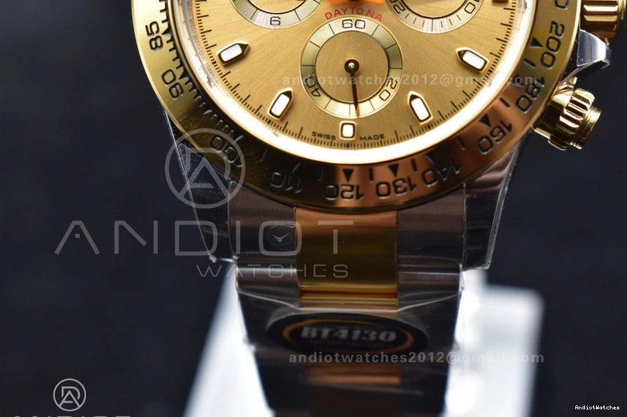 Case OnTrend Dial SS BTF 116503 736 Best and Bracelet Daytona 904L YG Edition SA 1:1 1226